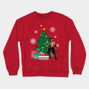 Liu Kang Around The Christmas Tree Mortal Kombat Crewneck Sweatshirt